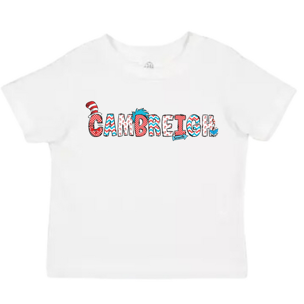 Custom Dr Suess Day T-Shirt