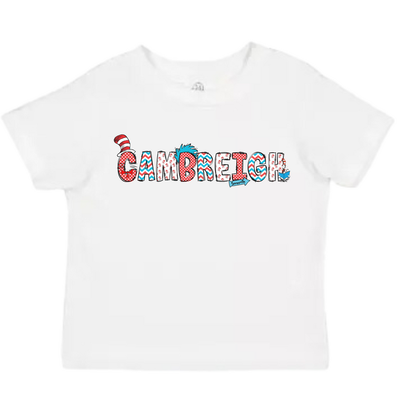 Custom Dr Suess Day T-Shirt