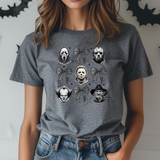 Coquette Horror Friends Halloween Graphic Tee Version 2