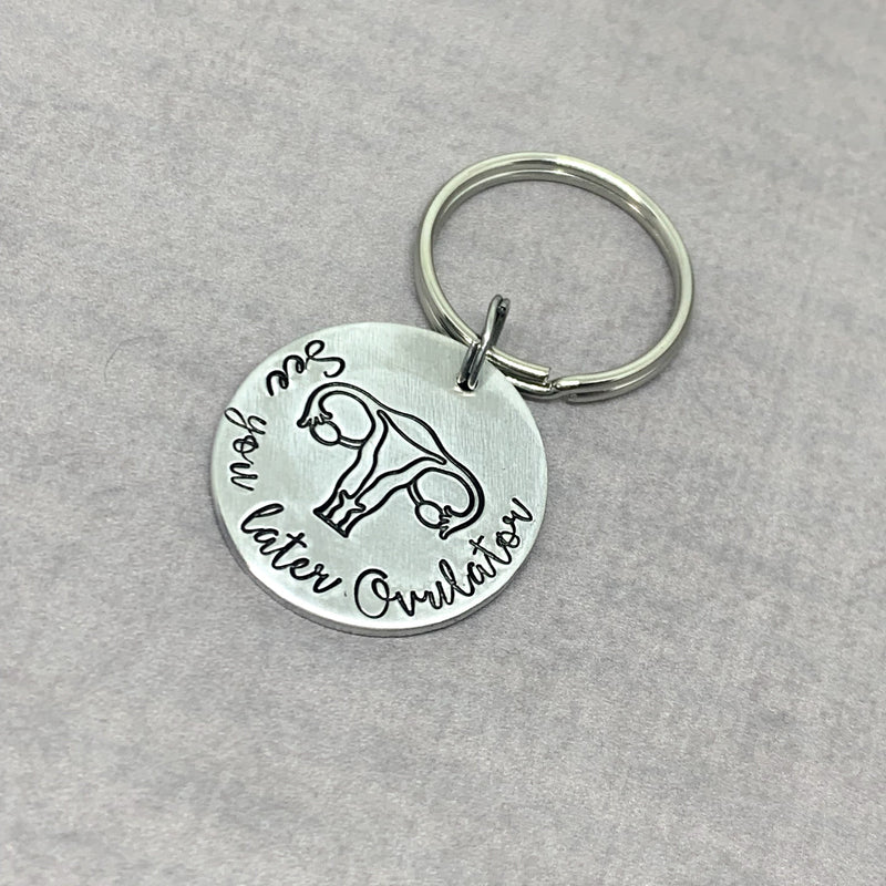 See you later Ovulator keychain, Hysterectomy gift