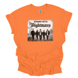 Straight Outta Nightmares Horror Character Halloween Graphic Tee