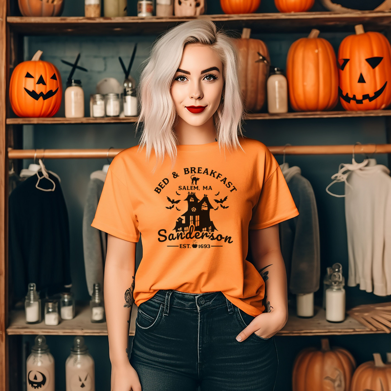 Sanderson Sisters Bed & Breakfast Halloween Graphic Tee