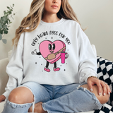 Valentine's Day Heart Eyes sweatshirt