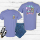 Fueled by Iced Coffee and Anxiety T-shirt