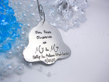 Personalized bell Christmas ornament, bell shaped ornament, Our first Christmas ornament - Sweet Tea & Jewelry