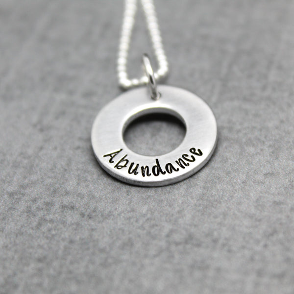 2019 word of the year necklace