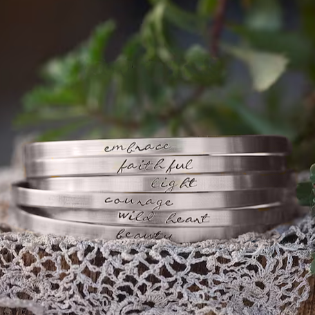 Word of the year Cuff Bracelet